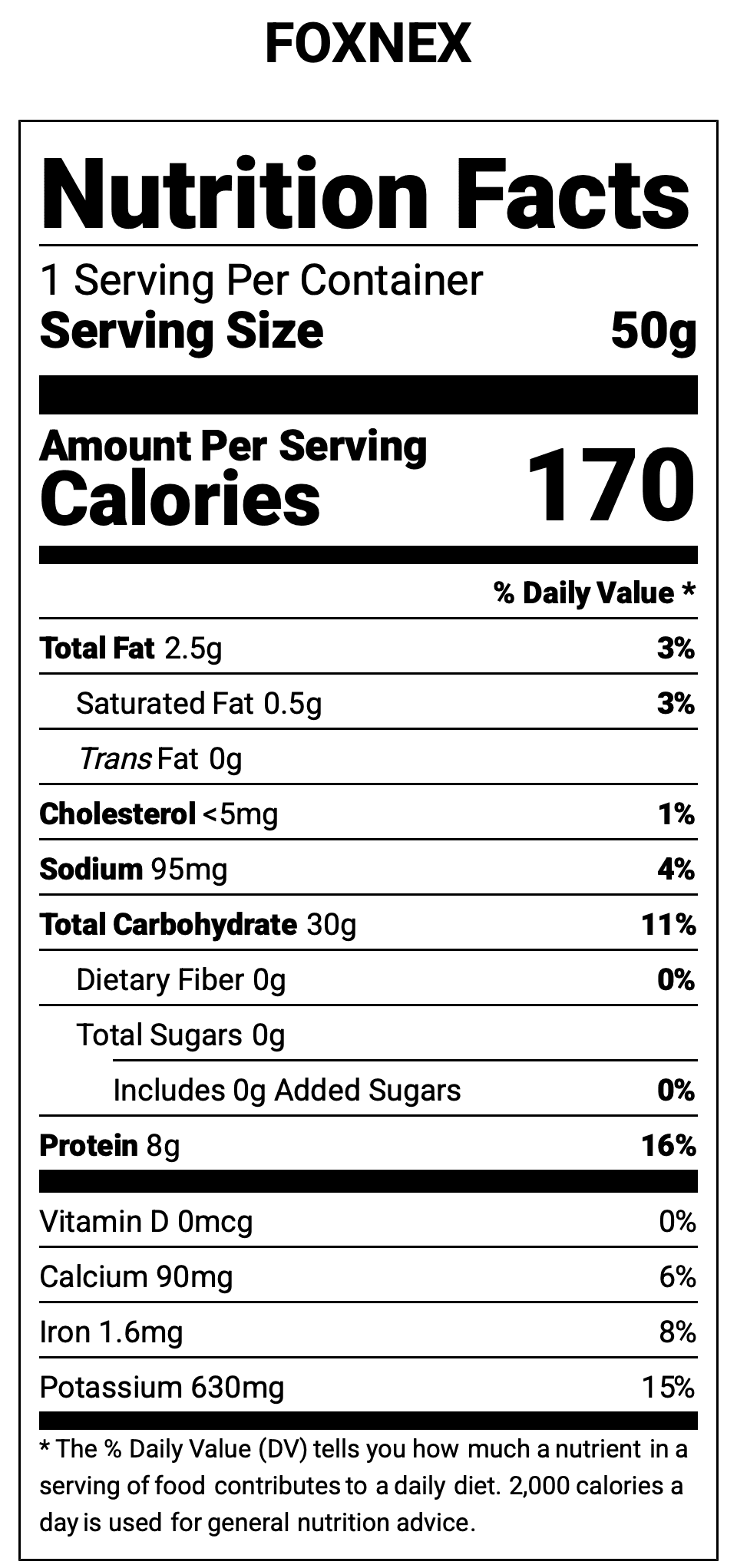 Nutrition Label